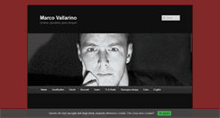 Desktop Screenshot of marcovallarino.it